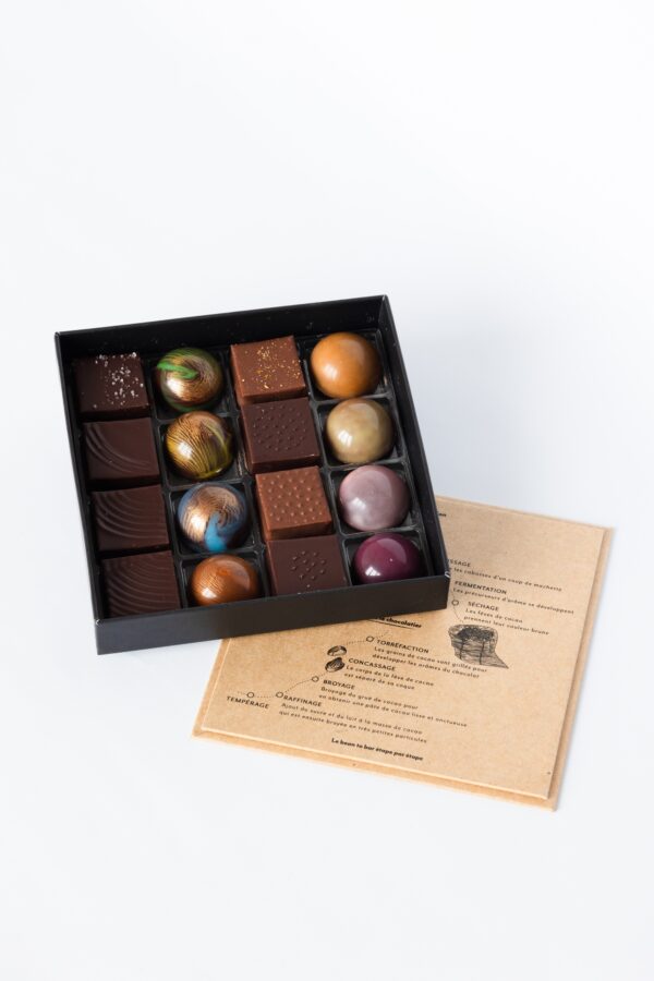 Coffret 16 bonbons de chocolats – Image 2