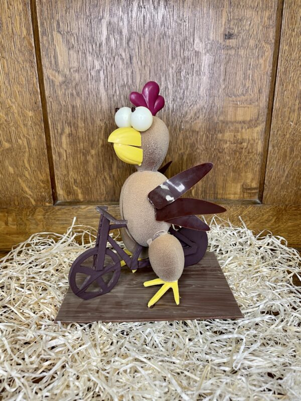 Le coq cycliste